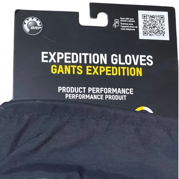 Ski-Doo NEW Expedition Unisex Size Medium Gloves Army Green Riding Snowmobile - Picture 5 of 8